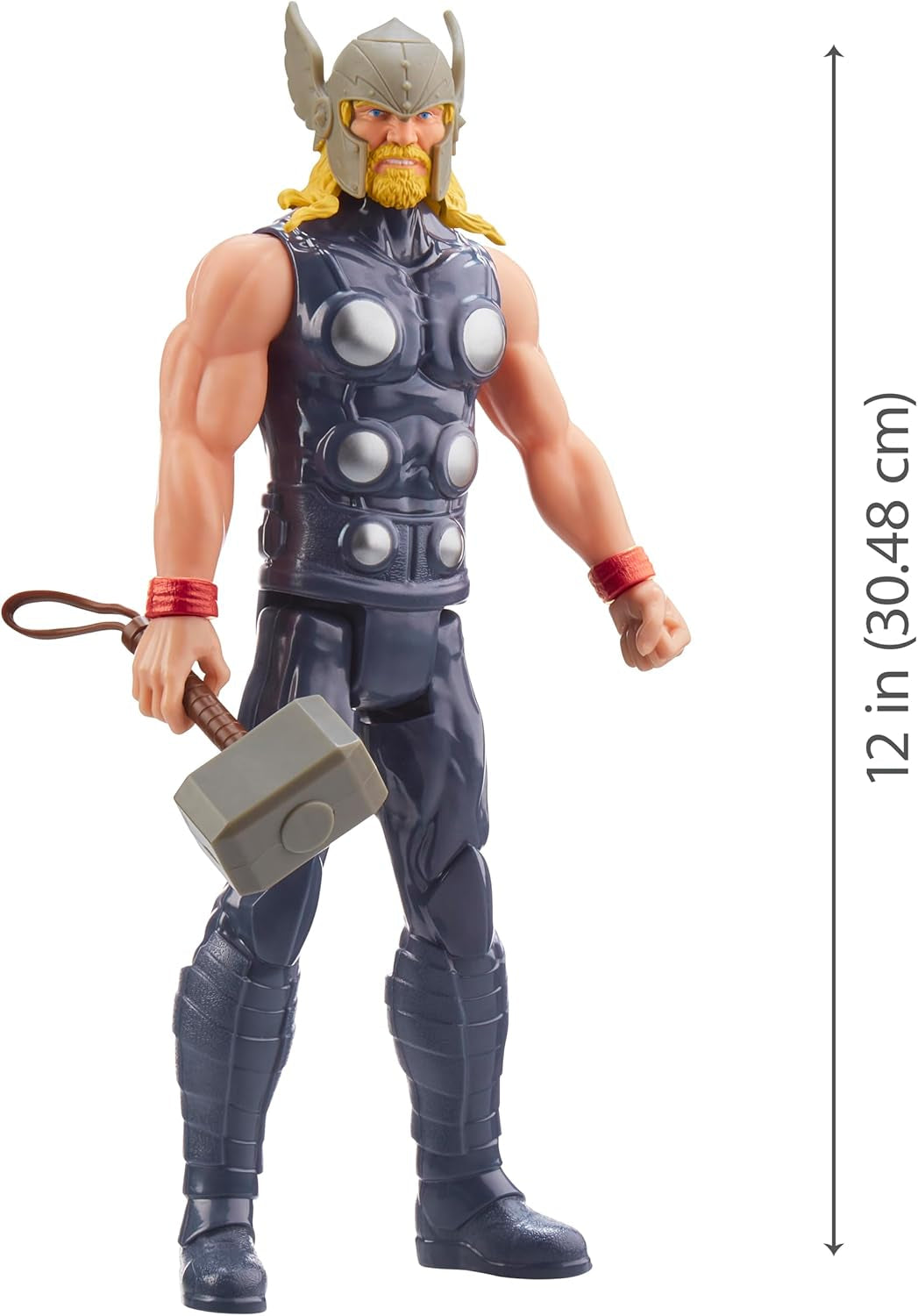 Marvel Avengers Titan Hero Series Blast Gear Thor Actionfigur 30 cm stor leksak för barn från 4 år och uppåt Actionfigurer Naty Shop