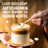 Alpro Barista Haferdrink – Zum Aufschäumen – Vegan und milchfrei – Von Natur aus lactosfrei – Rich an Ballaststoffen, Calcium und Vitaminen – 8 x 1 L – Haltbar