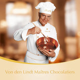 Lindor vita chokladbollar | 400g ca. 30 vita chokladbollar med smält-i-mun-fyllning | Gåva av choklad | Chokladpresent (paket med 2)