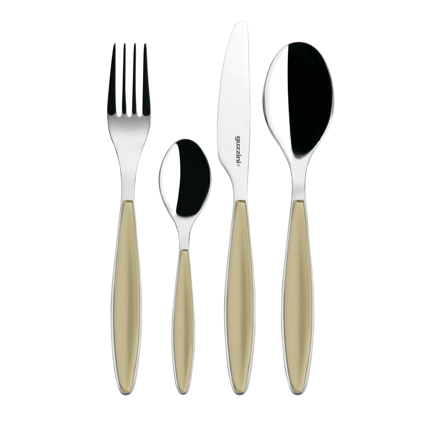 Guzzini - Feeling, bestickset 24 delar - Sandfärg Kök Naty Shop