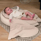 Multifunktionell amningskudde, 4 i 1, Soft Nova, beige, enkel kudde: 202 cm, fåtölj, 40 X 75 X 22 cm Tillbehör Mat och Amning Bebe Naty Shop