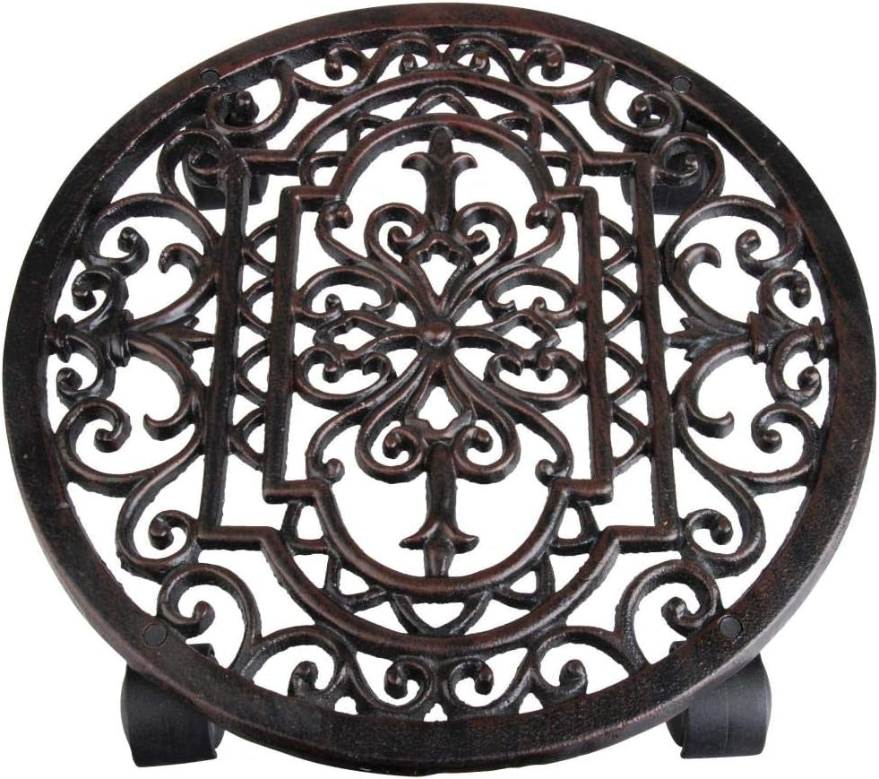 Växtställ, blomsterställ i antik stil, runt, diameter ca. 29 cm