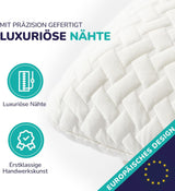 ZenPur Ortopedisk nackkudde 40x60-13cm, Memory Foam Huvudkudde - Ergonomisk sömnkudde för nacke och axlar, Oeko-TEX-certifierad