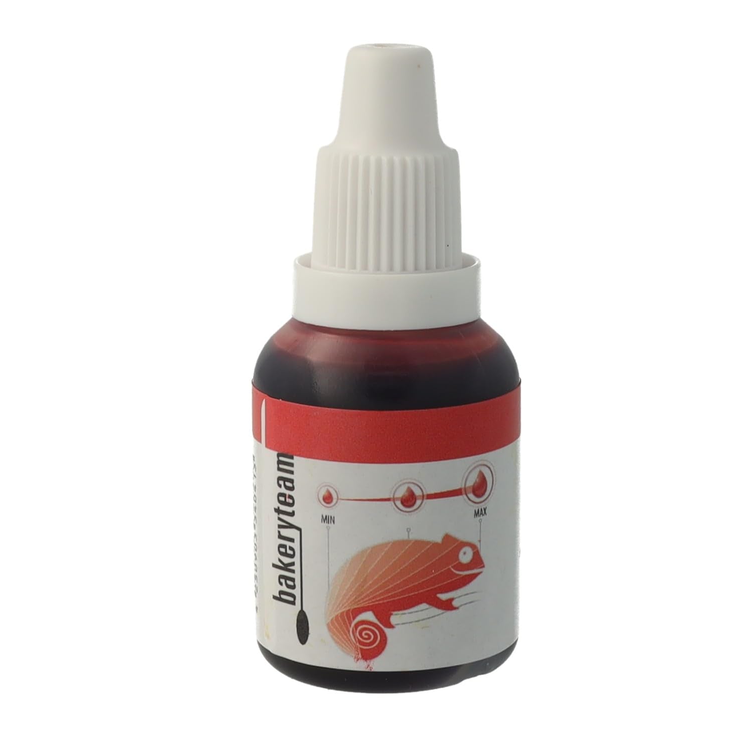 Bakeryteam airbrush matfärg röd 20ml
