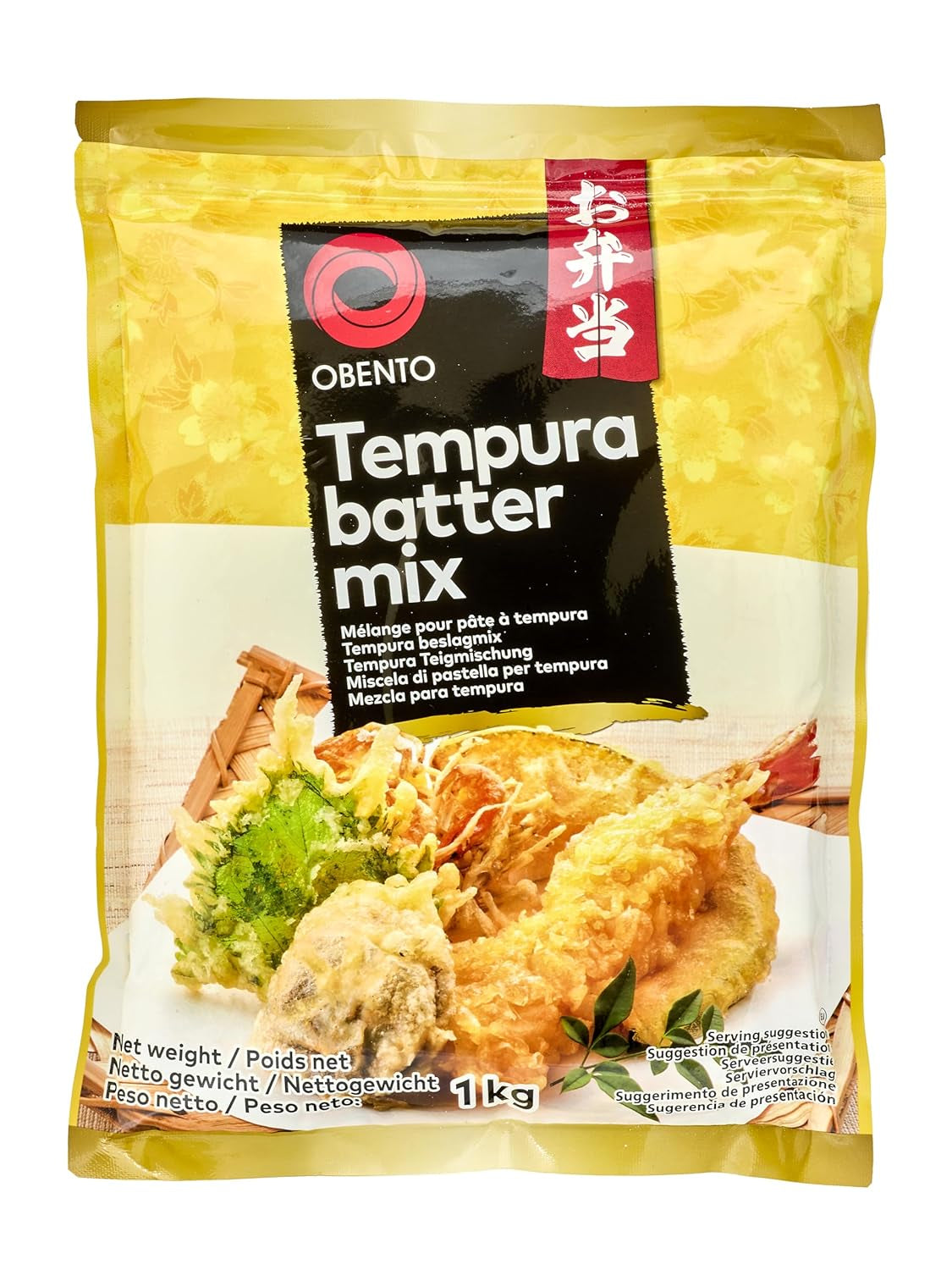 Tempura Batter Mix Tempura Back-Frittiermischung, 500 Gram Mix för bakning och matlagning Naty Shop 1000G