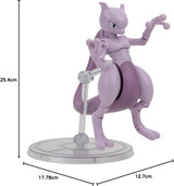 Pokémon Pkw2417-15Cm Välj figur - Mewtu Officiell rörlig figur Actionfigurer Naty Shop