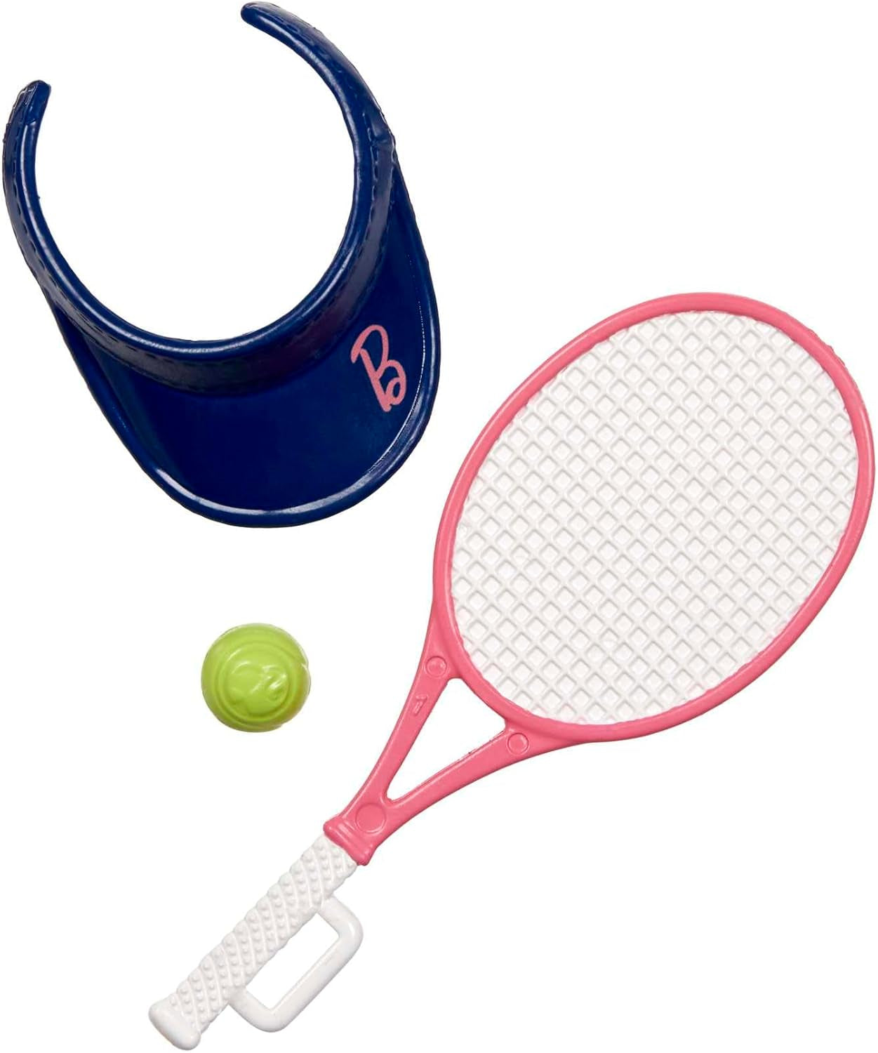 Barbie Made to Move Doll - Tennisspelare med racket och boll - 22 leddocka för realistisk lek, tennisfans och barn från 3 år och uppåt, HKT73