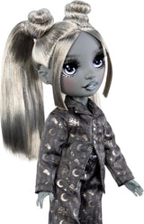 Rainbow High Shadow High Girl's Night - Luna Madison – 28 cm Modepuppe in Grautönen, Graues Haar & Outfit mit Accessoires och Kamm – Für Sammler und Kinder ab 6 Jahren