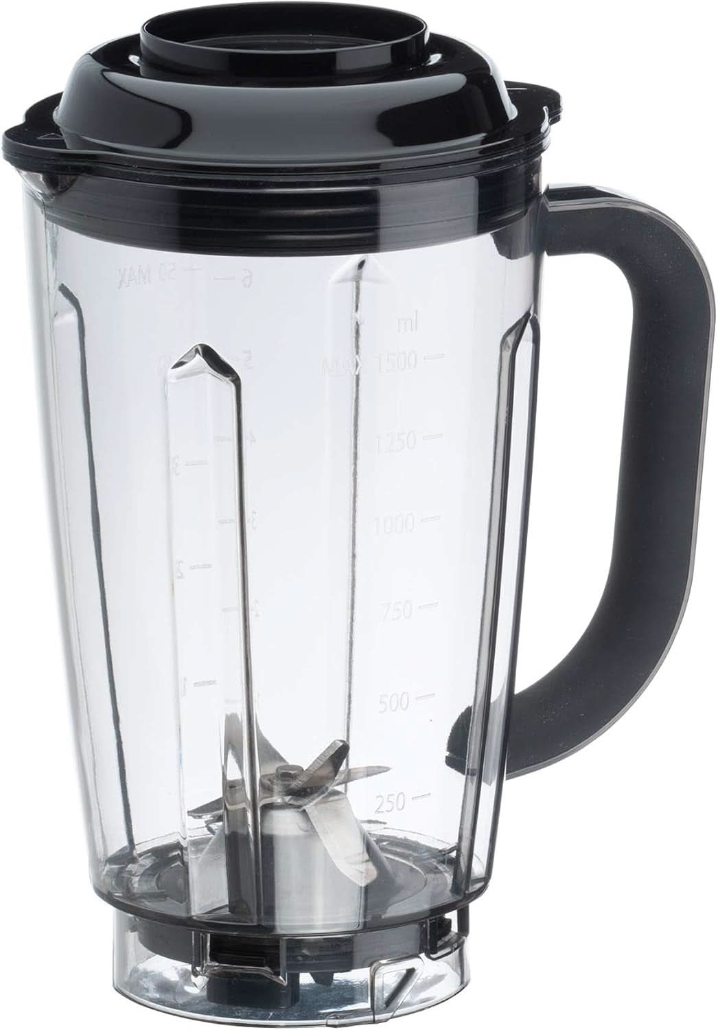 Cloer 6980 Vakuum Standmixer / 800 Watt / 21 000 U/Min. / Inkl. Vorratsbehälter/Vakuumventil/Automatikprogram/Eis-Crush-Funktion/Reinigungsfunktion/Schwarz, 1500 Milliliters Kitchen Naty Shop