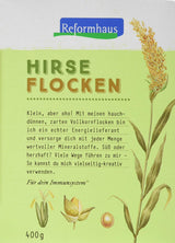 Hirse-Flocken Bio, 6Er Pack (6 X 400 G) Spannmål Naty Shop Standardtitel