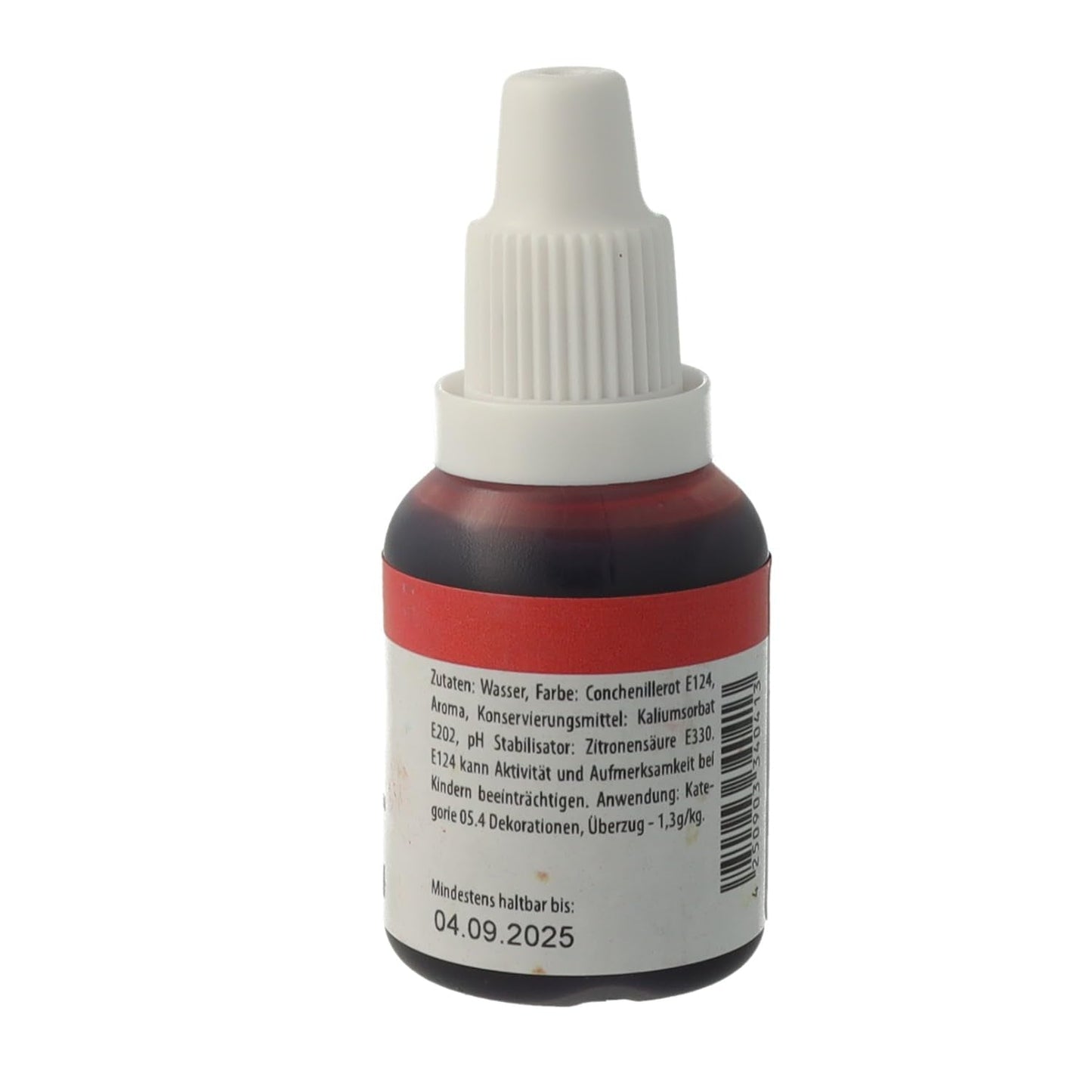 Bakeryteam airbrush matfärg röd 20ml