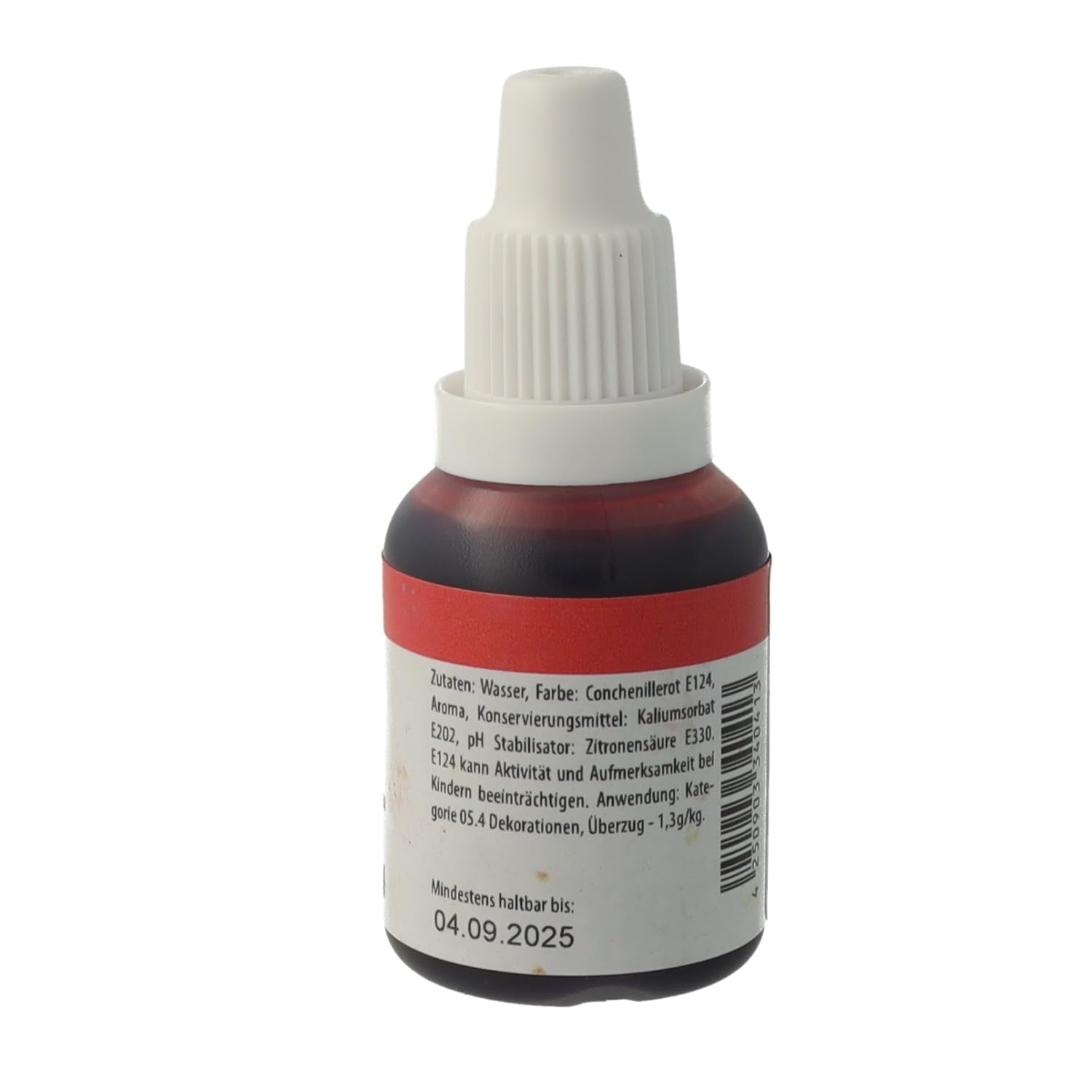 Bakeryteam airbrush matfärg röd 20ml