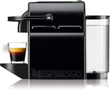 Nespresso kapsel espressomaskin De'Longhi EN 80.B Inissia, högtryckspump och energisparfunktion, automatisk avstängning efter 9 minuter, koppvolym för espresso och lungo, 0,7 l vattentank, svart