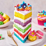 Livsmedelsfärg Funcakes Gel Powder Pink: Högkoncentrerad matfärg för deg, grädde, fondant, marsipan, bakverk, enkel dosering, individuella droppar för att skapa levande färger, Halal, 30 g