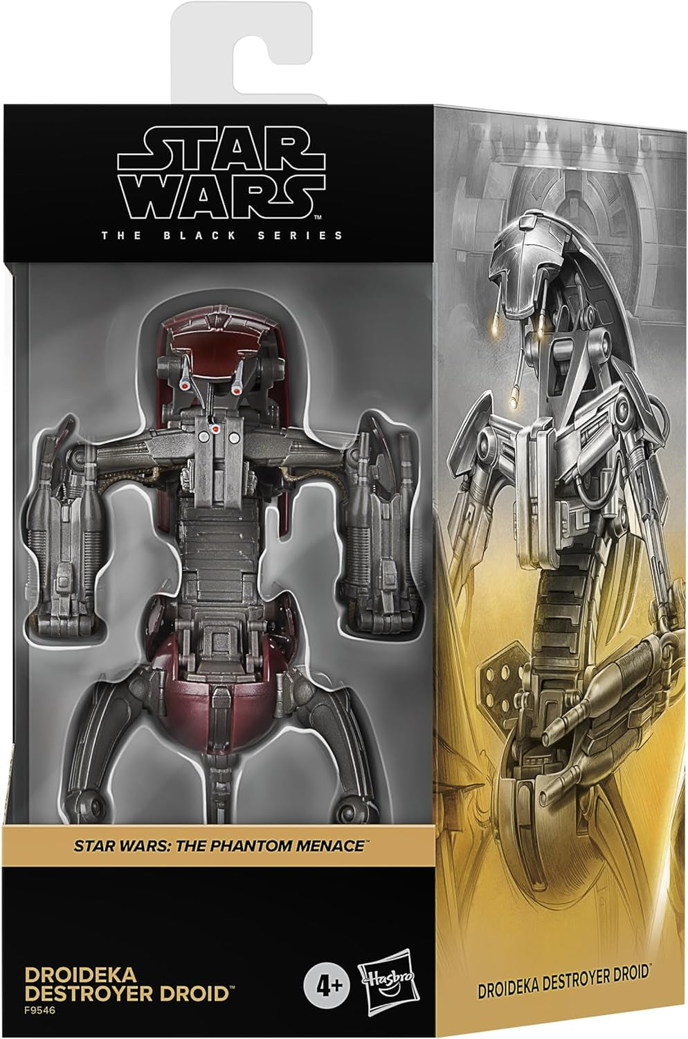 Star Wars Black Series Droideka Destroyer Droid Actionfigur Star Wars: The Phantom Menace 15cm Actionfigurer Naty Shop Standardtitel