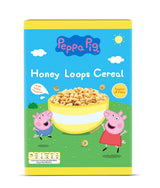Hot Wheels Honey Loops Crunchy fullkornsfrukostflingor med tillsatta vitaminer, 1 förpackning (1 x 375 g)