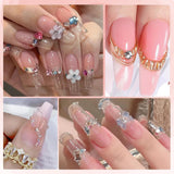 NAILGIL Solid Gel Nagellack, Solid Gel Nagellim, 3D Nail Art Skulptur med verktygsuppsättning, DIY Hemmasalong, Transparent 15G
