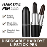 Hårfärgsstift Tillfällig hårfärg Läppstift Hårfärgning, Tillfällig läppstift Hårfärgning Vit färg Hårskydd DIY Makeup Stick Hårfärgning Svart Brun Hårfärgning Naty Shop