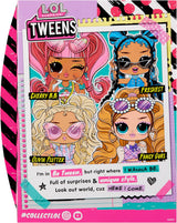 LOL Överraskning! Tweens Core Doll - Fancy Girl - Innehåller 1 modedocka med outfit och tillbehör, 4 samlarföremål, Rose