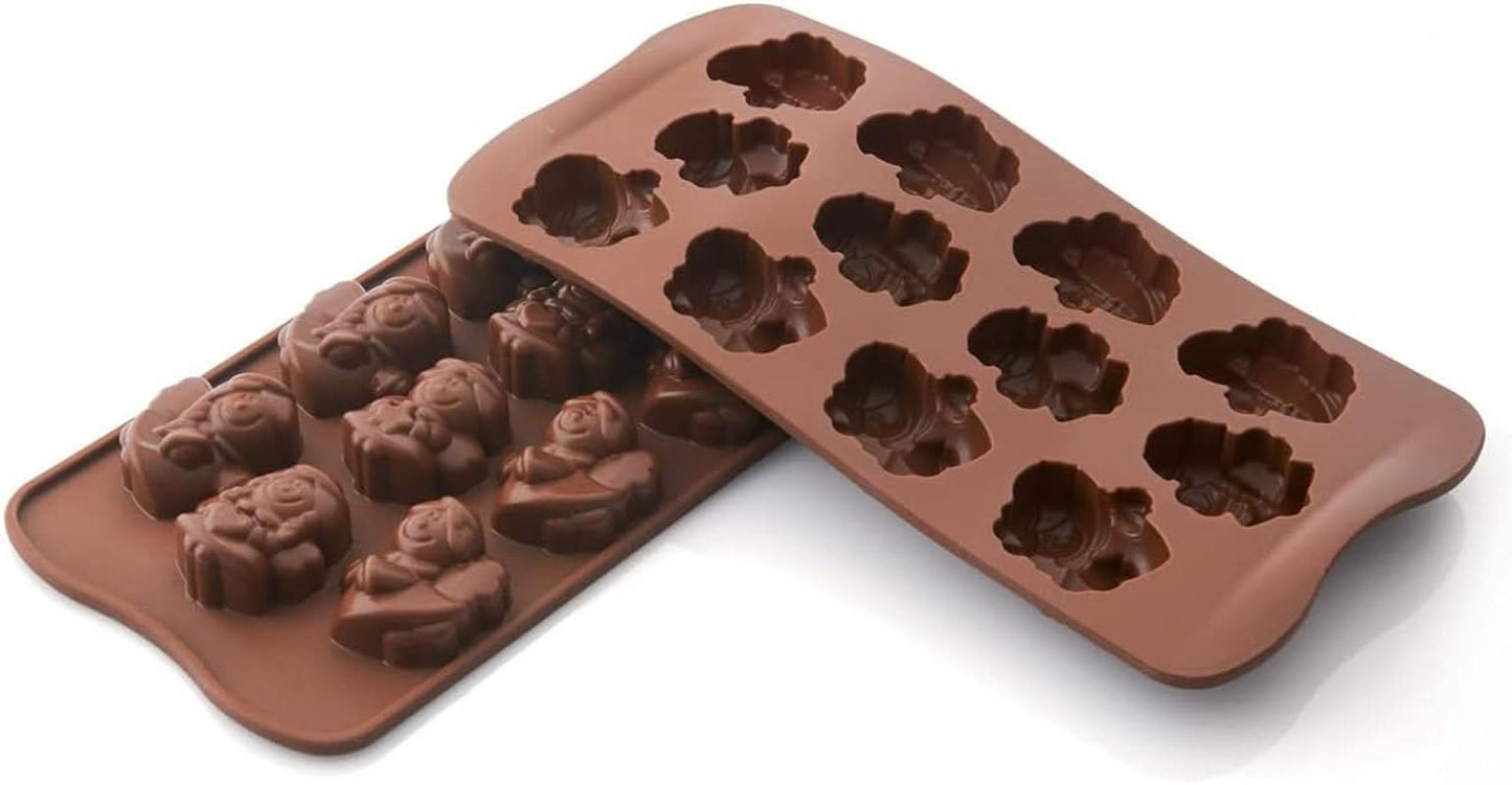 Silikomart 191827, Chokladpraliner, Änglar, Andra köksmodeller Naty Shop