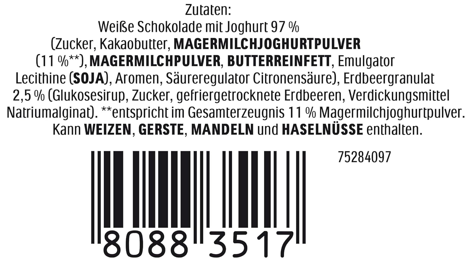 Ferrero Osterhase | 75 G| Weiße Joghurtschokolade Mit Fruchtigen Erdbeercrisps | påsk | Osterhas | Geschenk Aus Schokolade i Hasenform Naty Shop