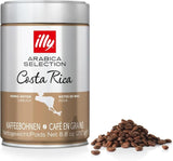 illy, Kaffeebohnen Arabica Selection Costa Rica, 100% Arabica med karamell-, Schokoladen- och Vanillenoten, süßer Gesmack, 1 Dos mit 250g