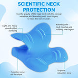 Neck Stretcher 2.0, Cloudy Neck Lefaya Neck Stretcher Ortopediskt test Vinnare Neck Stretcher för att lindra nacksmärta Premium Nack Puckel Nacke Moln Korrigerar hållning (blå) Cervikala ortopediska kuddar Naty Shop