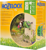 HOZELOCK - 2 i 1 slangrulle (stödlina ingår ej) 60m: Fristående eller väggmonterad, lätt att bära men robust och hållbar. Flexibel användning i trädgården [2475R0000]