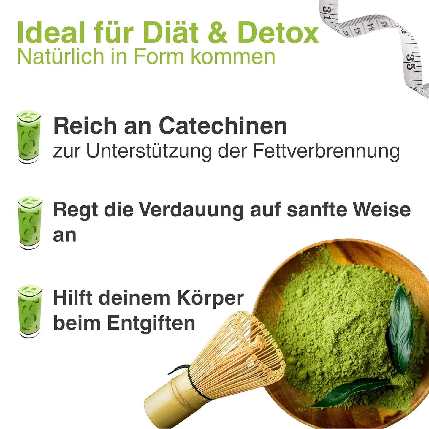 Bohyang Garden Matcha Powder 100g – Premium Green Tea från Sydkorea | Finmalen och rik på tradition | För lattes, smoothies, bakning och personliga vårdritualer | Matcha pulver i återförslutningsbar påse