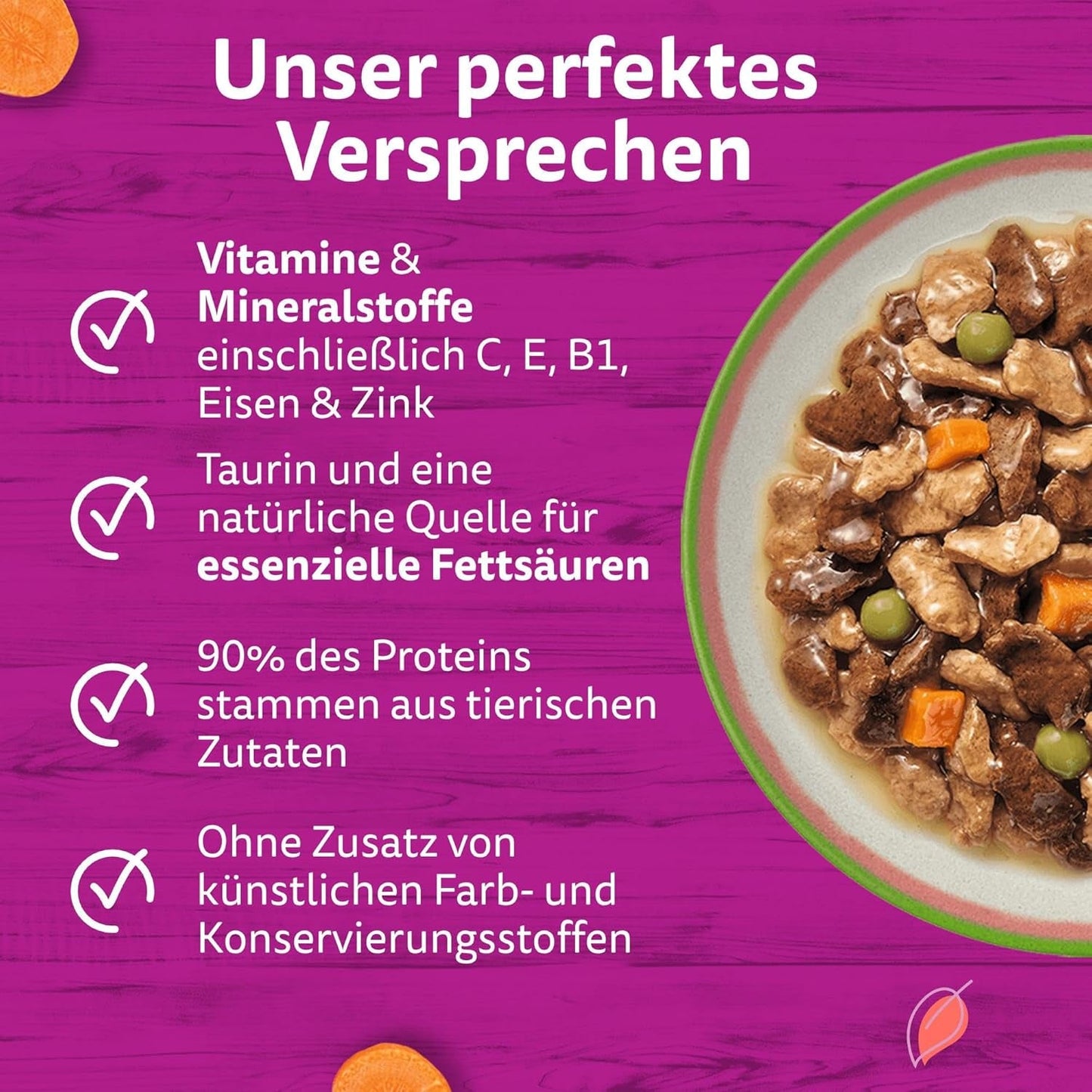 WHISKAS SMAKLIG MIX Nassfutter i sås für Katzen 40 x 85 g Chef's Choice