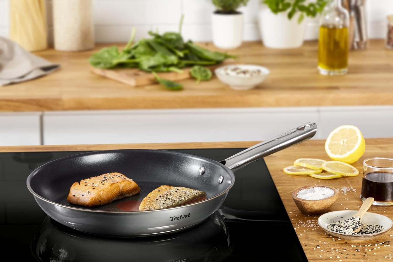 TEFAL DUETTO Pan set 3 delar 20/24/28 cm, induktionsgrytor och stekpannor Naty Shop