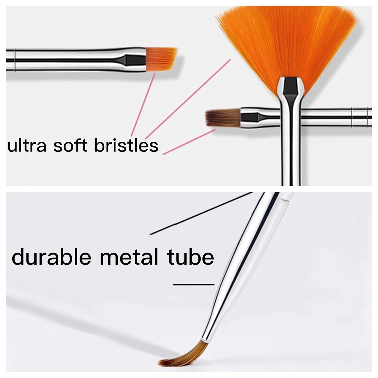 Nail Art Pinsel Set, 20st Nageldesign Malerei Pinsel, Professionelle Nail Art Design Pinsel, Nail Fine Liner Pinsel, Rosa