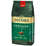 Jacobs Krönung-grädde, hela bönkaffe, förpackning om 4 (4 x 1000 g)