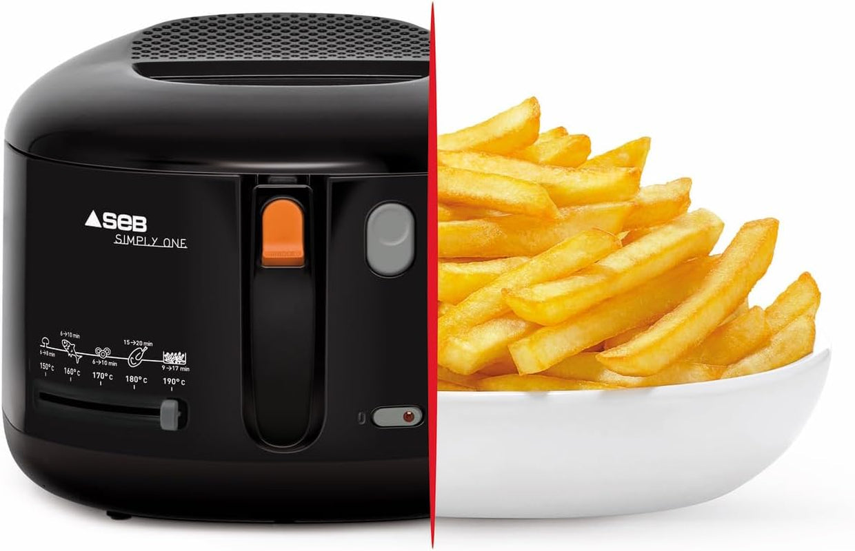 Tefal Simply One Electric Fryer, XL kapacitet för pommes frites upp till 1,2 kg, exklusivt väggkylsystem Vitvaror Naty Shop