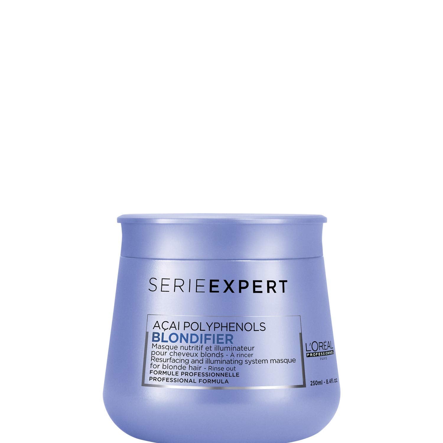 L'Oréal Professionnel | Närande mask för blont och blekt hår, Açai fruktextrakt, Serie Expert, blond mask Hårmask Naty Shop Blondifier Mask Old