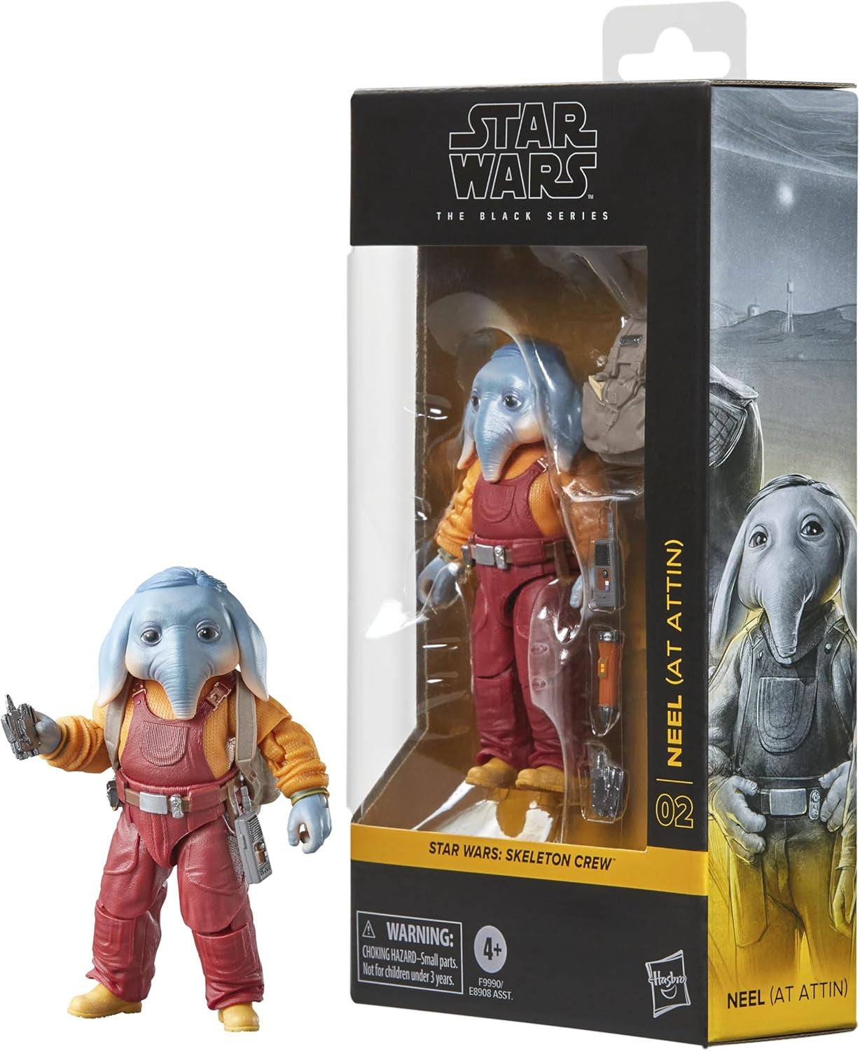 Star Wars Black Series Piratkapten Brutus (Port Borgo), Skeleton Crew Actionfigur (15 Cm) Actionfigurer Naty Shop Neel
