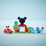 LEGO DUPLO - Disney Piggs klubbhus och bil - pedagogisk leksak för förskolebarn - byggset med 2 minifigurer, inklusive Musse Pigg och datortudlar - presentidé för pojkar och tjejer från 2 år 10454 Byggset Beuche den LEGO-Store