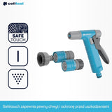 Cellfast Ideal trädgårdsslangset, robust, flexibel, 4-lagers, sprinkler, UV- och algbeständig, Reach-teknik, 27 bar, -20/+60° kortsiktigt, 1/2 tum, 20 m
