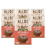 Allos Hof Granola med bär | Ekologisk müsli | Müsli med bär | Krispig müsli | Spannmål till frukost | Förpackning om 6 (6 x 300 g), 1 st (förpackning om 6)