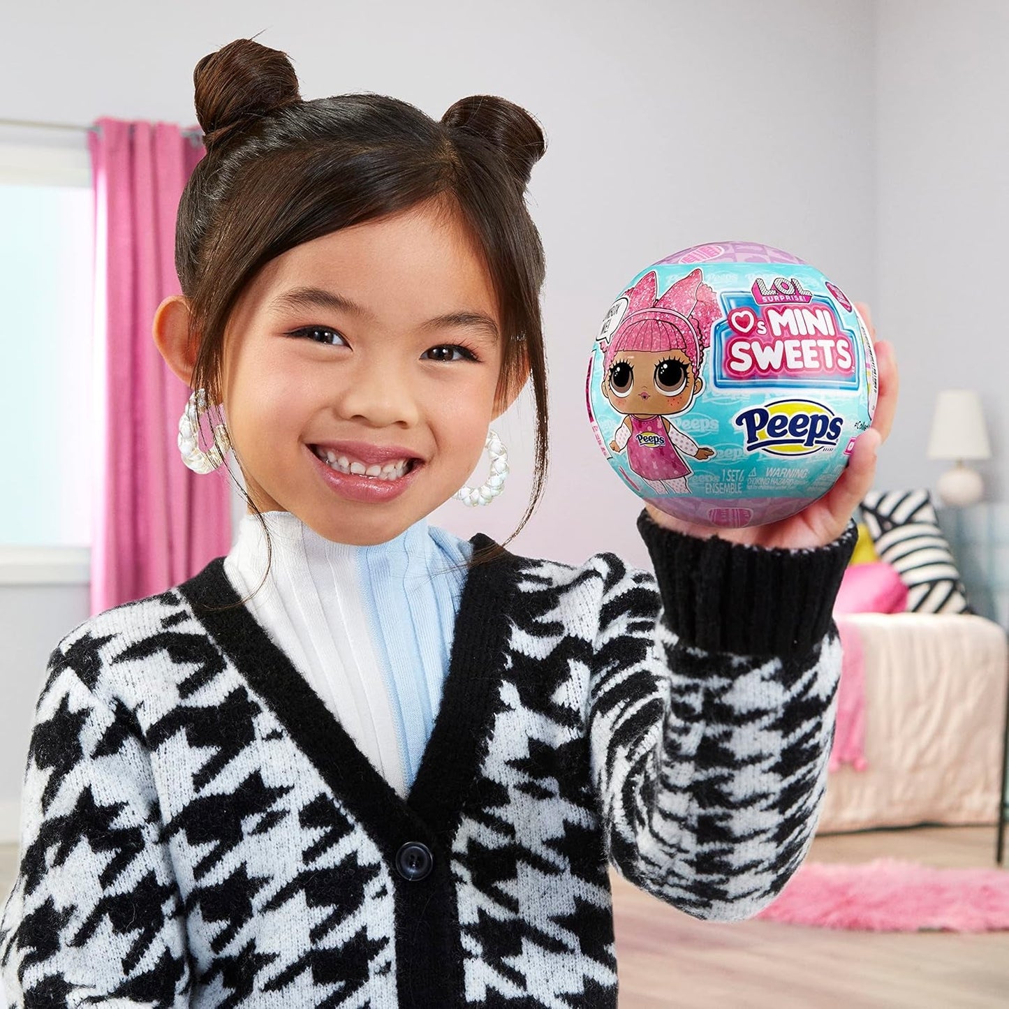 L.O.L. Överraskning! Loves Mini Sweets Peeps - Cute Bunny - Limitierte Auflage mit Frühlingsthema - Sammlerpuppe mit 7 Überraschungen - Für Mädchen, Jungen und Sammler ab 4 Jahren