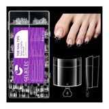 Gelike Ec Short Almond Nails - Heltäckande mjuka naglar, förpolerade konstgjorda naglar för nagelförlängning, Hemma Nagelstudio, Gör-det-själv-salong, 120 st, 12 storlekar