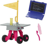 Barbie 65-års jubileumsdocka och 10 tillbehör, Astronautset för brunettdockor, Rover med hjul, rymdhjälm med anpassningsbart visir och mer, HRG45 Naty Shop Dolls