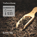 Kusmi Tea - Earl Grey Intense - Ekologiskt Earl Grey svart te med stark bergamott och kryddig citron - löst te - 100g metalllåda - Antal för ca 50 koppar