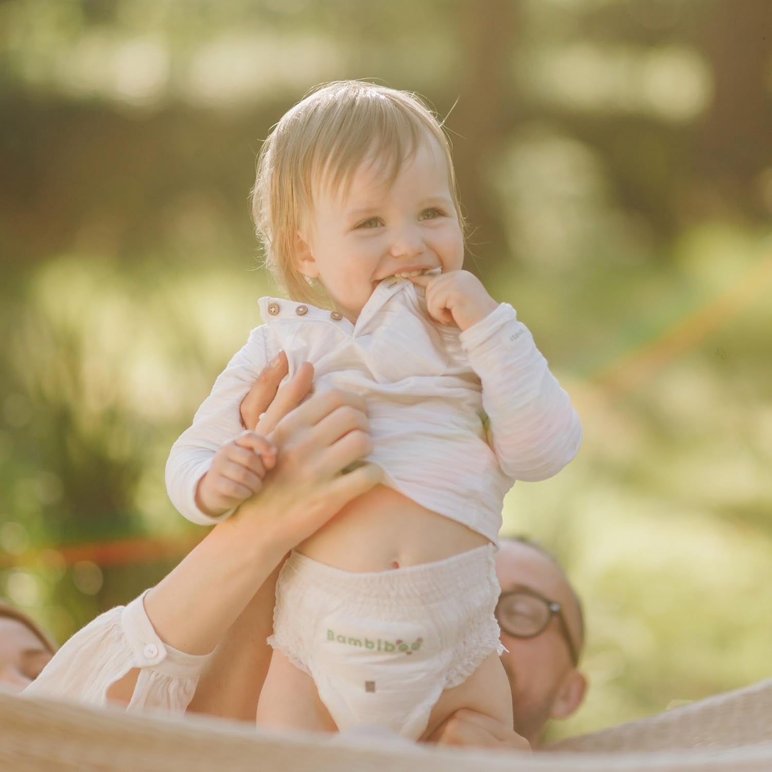 Bambiboo engångsblöjor, hudvänliga, fina bambufiber - Babyblöjtrosor - Engångsblöjöverdrag - Känsligt hudskydd - Mycket absorberande - Storlek 4 (Maxi), 16 stycken