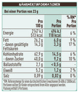 Nestlé Gingerbread, ett läckert och krispigt mellanmål med pepparkakssmak, täckt av mjölkchoklad och förfinad med dekorativa ränder av mörk choklad, 4-pack (1 x 115g)