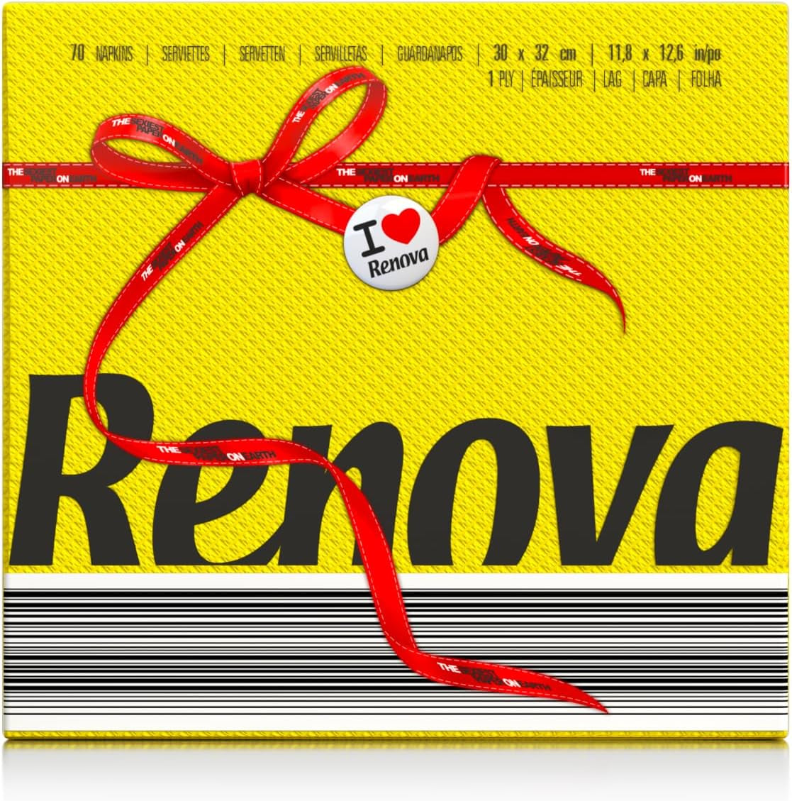 Renova pappersservetter, 70 st, 128GB