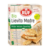 RUF Lievito Madre Sauerteig, Milder Weizen-Sauerteig, Mutterteig, Kurze Teigruhe Durch Enthaltene Trockenhefe, Lievito Madre Getrocknet Für Brot, Baguette, Focaccia, 3X35G Blandning för bakning och matlagning Naty Shop 105 G (1Er Pack) Lange