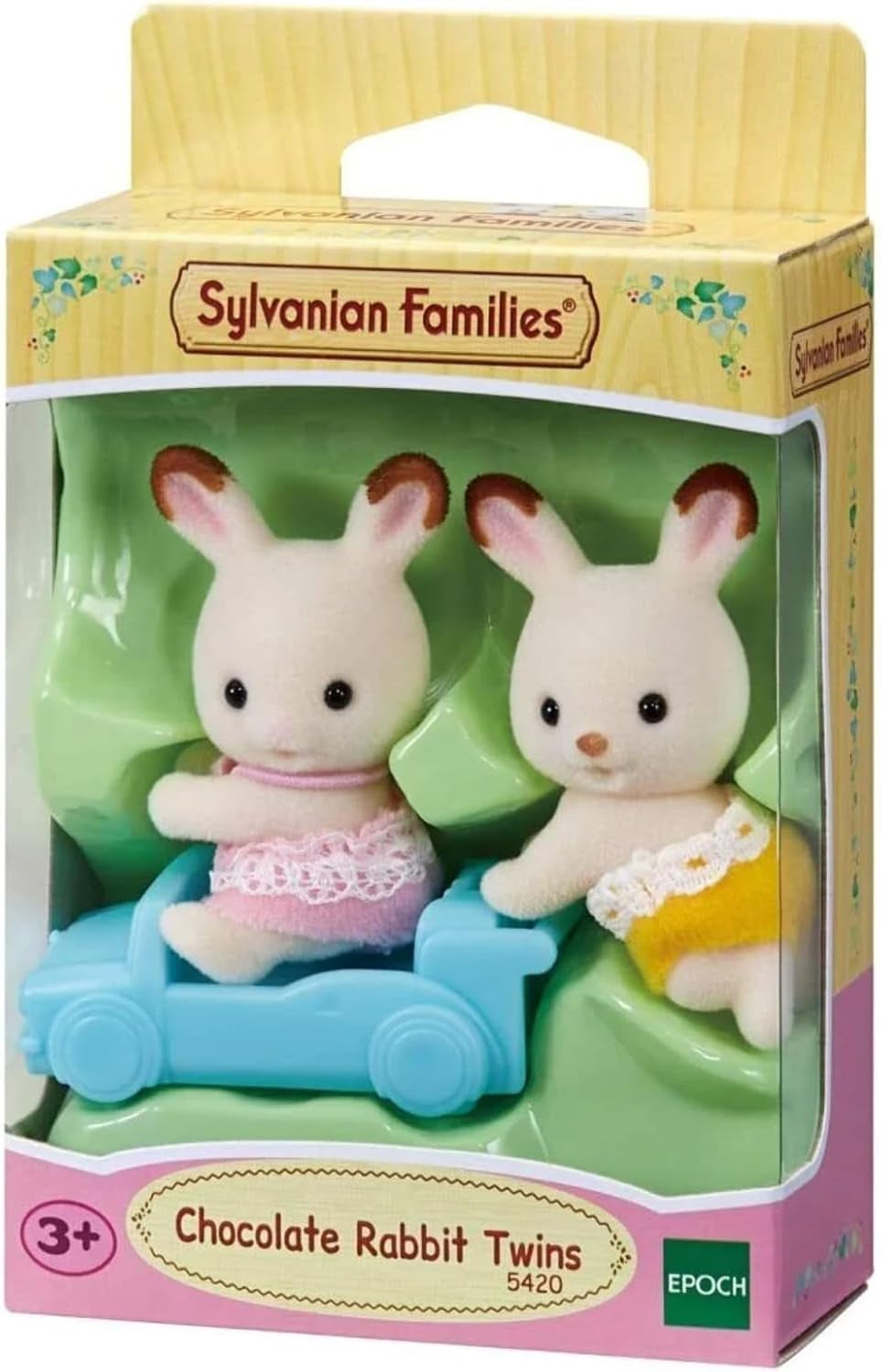 Sylvanian Families L5420 Chocolate Rabbit Twins - Dollhouse Figures Naty Shop Dolls Standardtitel