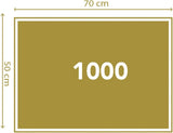 Clementoni - 39804 - Impossible Puzzle Peanuts - 1000 bitars pussel för vuxna och barn 14 år, skicklighetsspel för hela familjen Puzzle Naty Shop
