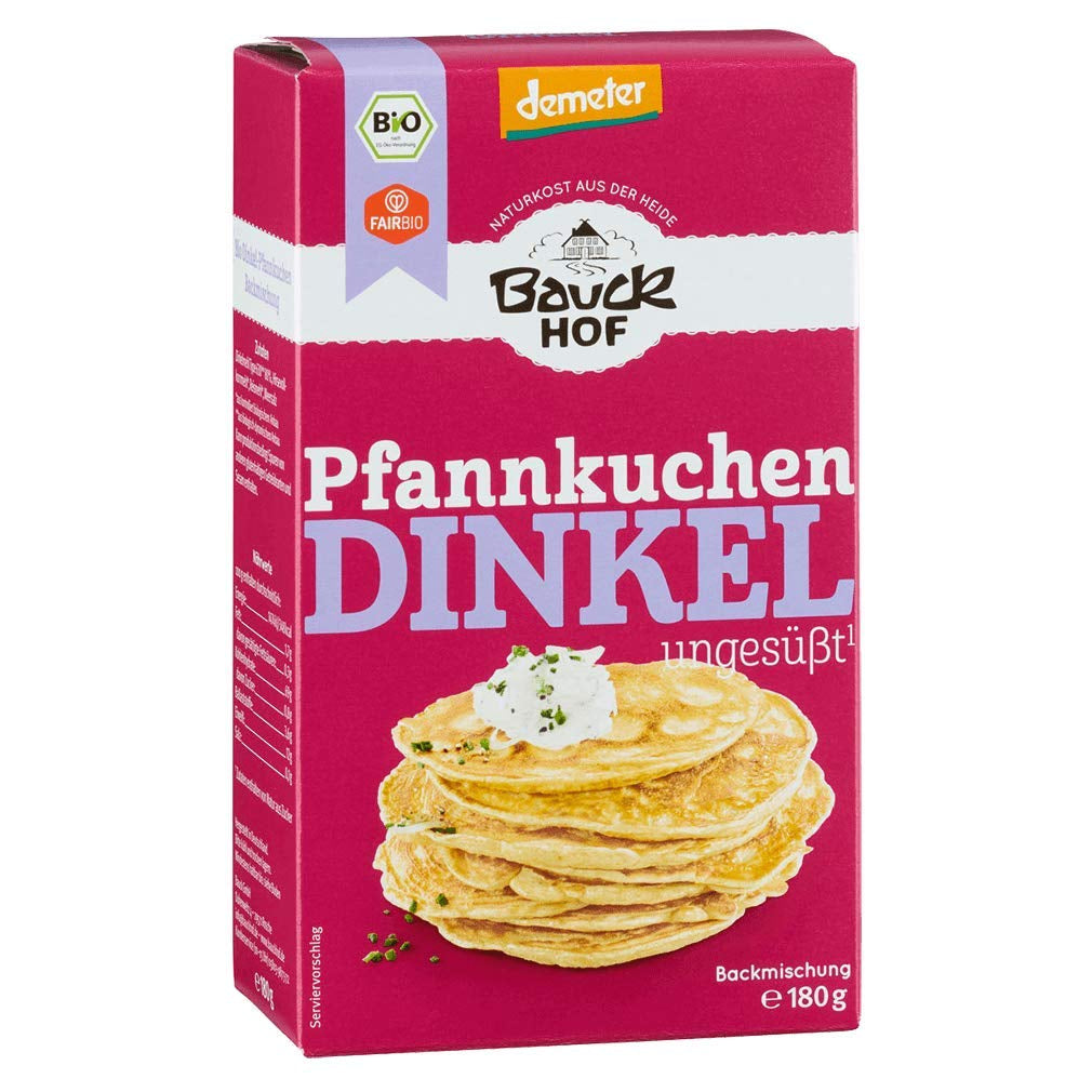 Dinkel-Pfannenkuchen, 180 G Mix för bakning och matlagning Naty Shop 180 G (6Er Pack)